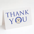Shih-Tzu Gold #3 Thank You Greeting Cards Pack of 8 Blank Cards with Envelopes Whimsical A7 Size 5x7