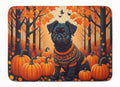 Affenpinscher Fall Memory Foam Kitchen Mat Machine Washable Anti-Fatigue Cushion Comfort Bath or Kitchen Rug