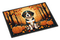 Beagle Fall Doormat Indoor Outdoor 24H X 36W Front Door Mat Rugs for Entryway, Non Slip Washable Low Pile,