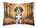 Beagle Fall Standard Pillowcase Lightweight Super Soft Easy Care Decorative Artwork Pillowcase, Standard