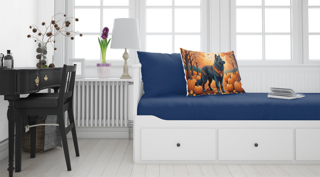 Belgian Sheepdog Fall Standard Pillowcase Lightweight Super Soft Easy Care Decorative Artwork Pillowcase, Standard