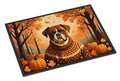 Boxer Fall Doormat Indoor Outdoor 18H X 27W Front Door Mat Rugs for Entryway, Non Slip Washable