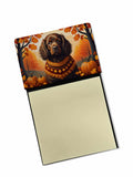 Boykin Spaniel Fall Watercolor Sticky Note Holder Refillable Dispenser Desk Accessory 3x3 Pad Gift