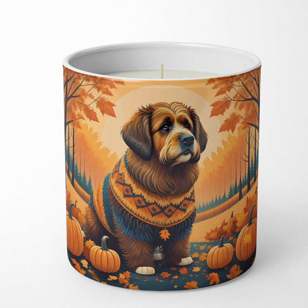Briard Fall Decorative Soy Candle Nature Soy Wax Essential Oil Home Decor Ideal for Bedroom Kitchen Bath Office Gift, 10 oz