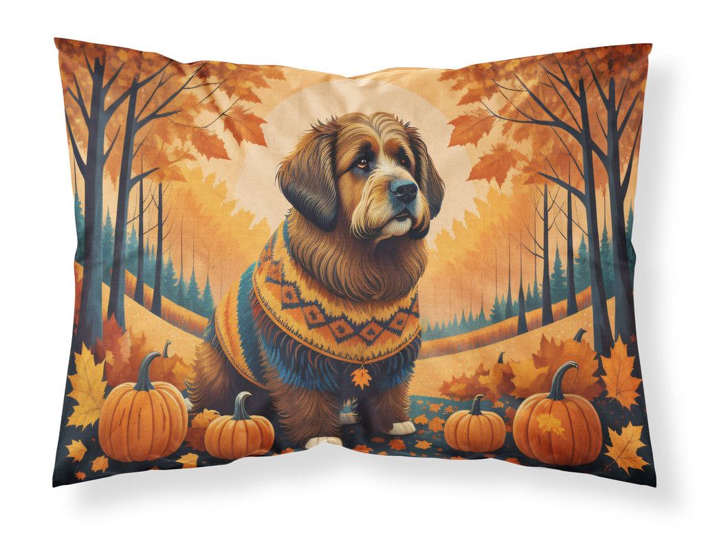 Briard Fall Standard Pillowcase Lightweight Super Soft Easy Care Decorative Artwork Pillowcase, Standard