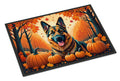 German Shepherd Fall Doormat Indoor Outdoor 24H X 36W Front Door Mat Rugs for Entryway, Non Slip Washable Low Pile,