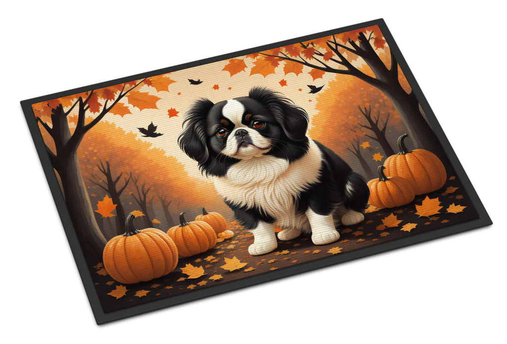Japanese Chin Fall Doormat Indoor Outdoor 18H X 27W Front Door Mat Rugs for Entryway, Non Slip Washable