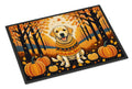 Yellow Labrador Retriever Fall Doormat Indoor Outdoor 24H X 36W Front Door Mat Rugs for Entryway, Non Slip Washable Low Pile,