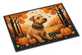 Lakeland Terrier Fall Doormat Indoor Outdoor 18H X 27W Front Door Mat Rugs for Entryway, Non Slip Washable