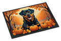 Rottweiler Fall Doormat Indoor Outdoor 24H X 36W Front Door Mat Rugs for Entryway, Non Slip Washable Low Pile,
