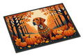 Vizsla Fall Doormat Indoor Outdoor 18H X 27W Front Door Mat Rugs for Entryway, Non Slip Washable