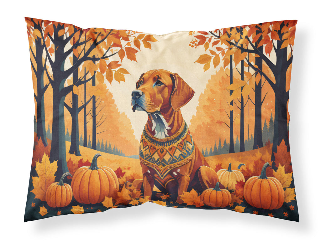 Vizsla Fall Standard Pillowcase Lightweight Super Soft Easy Care Decorative Artwork Pillowcase, Standard