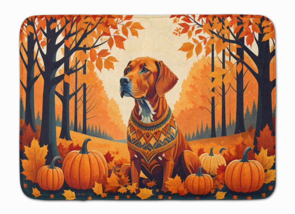 Vizsla Fall Memory Foam Kitchen Mat Machine Washable Anti-Fatigue Cushion Comfort Bath or Kitchen Rug