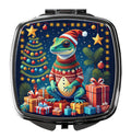 Gecko Christmas Compact Mirror Decorative Travel Makeup Mirror for Women Girls Gifts Pocket Makeup Mirror Folding Handheld