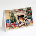 Chihuahua Christmas Greeting Cards Pack of 8 Blank Cards with Envelopes Whimsical A7 Size 5x7
