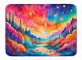 Amaranths in Color Memory Foam Kitchen Mat Machine Washable Anti-Fatigue Cushion Comfort Bath or Kitchen Rug