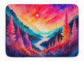 Astilbe in Color Memory Foam Kitchen Mat Machine Washable Anti-Fatigue Cushion Comfort Bath or Kitchen Rug