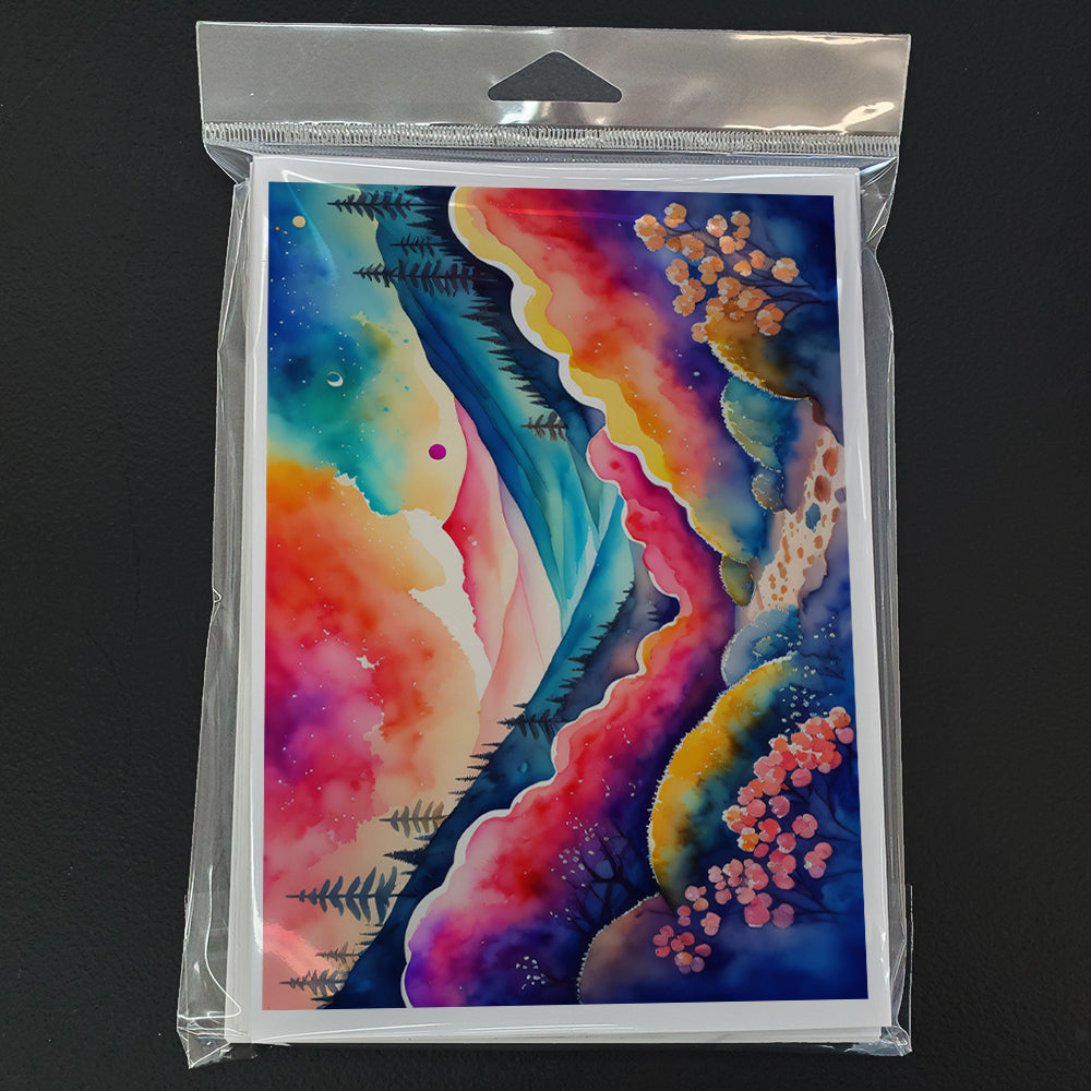 Brunia in Color Greeting Cards Pack of 8 Blank Cards with Envelopes Whimsical A7 Size 5x7