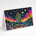 Queen of the Night Cactus in Color Greeting Cards Pack of 8 Blank Cards with Envelopes Whimsical A7 Size 5x7