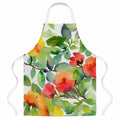 Connecticut Mountain Laurels in Watercolor Apron Cooking Kitchen Server Baking Crafts Gardening for Adult Women Men, Unisex, Large, Multicolor