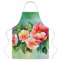 Georgia Cherokee Rose in Watercolor Apron Cooking Kitchen Server Baking Crafts Gardening for Adult Women Men, Unisex, Large, Multicolor