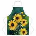 Kentucky Goldenrod in Watercolor Apron Cooking Kitchen Server Baking Crafts Gardening for Adult Women Men, Unisex, Large, Multicolor