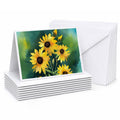 Kentucky Goldenrod in Watercolor Greeting Cards Pack of 8 Blank Cards with Envelopes Whimsical A7 Size 5x7