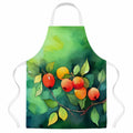 Missouri Hawthorns in Watercolor Apron Cooking Kitchen Server Baking Crafts Gardening for Adult Women Men, Unisex, Large, Multicolor