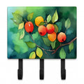 Missouri Hawthorns in Watercolor Leash or Key Holder Wall Hooks, Coat Rack Wall Mount, for Hanging Keys, Towels, Aprons, Leashes