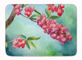 Pennsylvania Mountain Laurels in Watercolor Memory Foam Kitchen Mat Machine Washable Anti-Fatigue Cushion Comfort Bath or Kitchen Rug