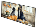 Afghan Hound Fall Kitchen Pumpkins Runner Mat 28x58 Front Door Mat Indoor Outdoor Rugs for Entryway Hallway Foyer Non Slip Washable Wide Doormat