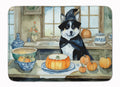 Akita Fall Kitchen Pumpkins Memory Foam Kitchen Mat Machine Washable Anti-Fatigue Cushion Comfort Bath or Kitchen Rug