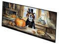 Beagle Fall Kitchen Pumpkins Runner Mat 28x58 Front Door Mat Indoor Outdoor Rugs for Entryway Hallway Foyer Non Slip Washable Wide Doormat