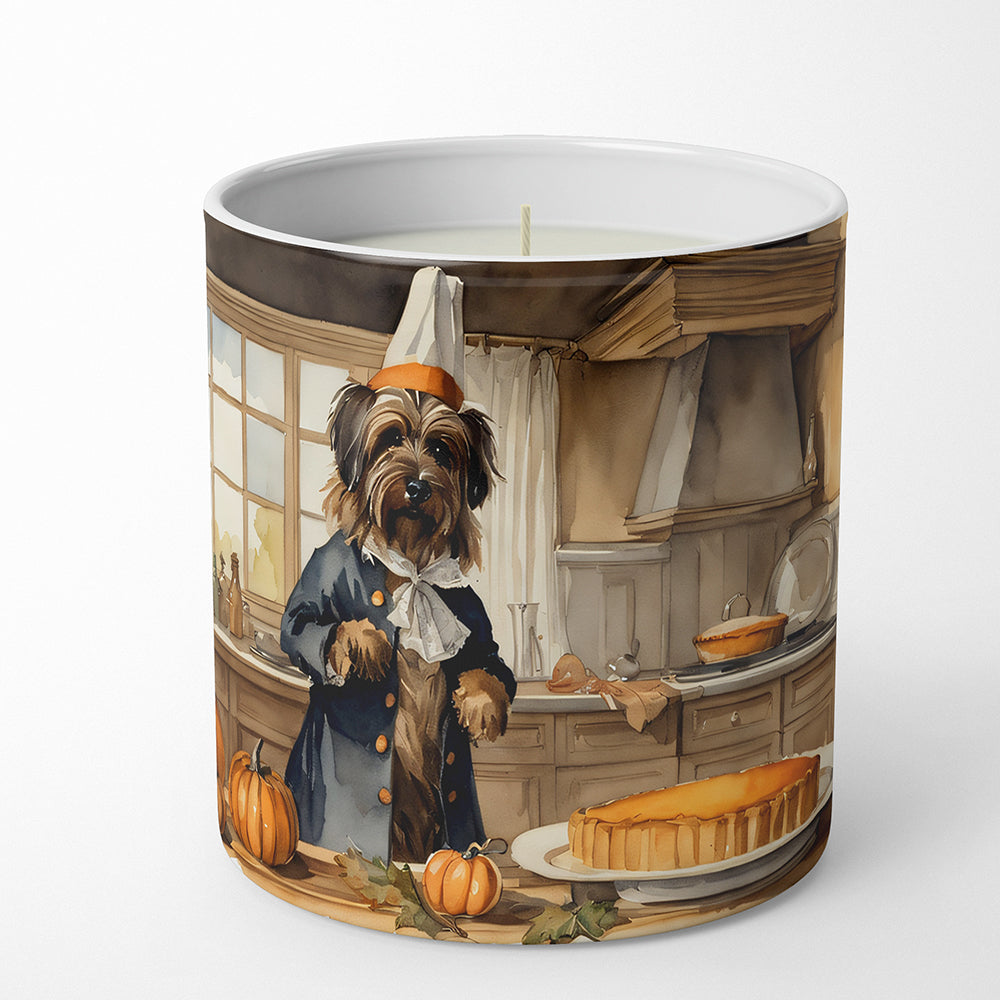 Briard Fall Kitchen Pumpkins Decorative Soy Candle Nature Soy Wax Essential Oil Home Decor Ideal for Bedroom Kitchen Bath Office Gift, 10 oz