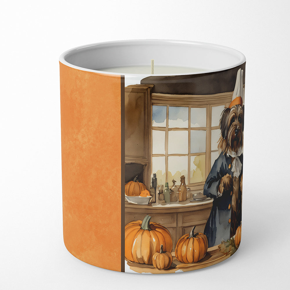 Briard Fall Kitchen Pumpkins Decorative Soy Candle Nature Soy Wax Essential Oil Home Decor Ideal for Bedroom Kitchen Bath Office Gift, 10 oz