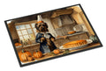 Briard Fall Kitchen Pumpkins Doormat Indoor Outdoor 24H X 36W Front Door Mat Rugs for Entryway, Non Slip Washable Low Pile,
