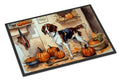 Brittany Fall Kitchen Pumpkins Doormat Indoor Outdoor 24H X 36W Front Door Mat Rugs for Entryway, Non Slip Washable Low Pile,