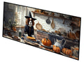 Cavalier Spaniel Fall Kitchen Pumpkins Runner Mat 28x58 Front Door Mat Indoor Outdoor Rugs for Entryway Hallway Foyer Non Slip Washable Wide Doormat
