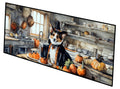 Corgi Fall Kitchen Pumpkins Runner Mat 28x58 Front Door Mat Indoor Outdoor Rugs for Entryway Hallway Foyer Non Slip Washable Wide Doormat