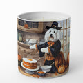 Coton De Tulear Fall Kitchen Pumpkins Decorative Soy Candle Nature Soy Wax Essential Oil Home Decor Ideal for Bedroom Kitchen Bath Office Gift, 10 oz