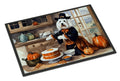 Coton De Tulear Fall Kitchen Pumpkins Doormat Indoor Outdoor 24H X 36W Front Door Mat Rugs for Entryway, Non Slip Washable Low Pile,