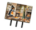 Dachshund Fall Kitchen Pumpkins Leash or Key Holder Wall Hooks, Coat Rack Wall Mount, for Hanging Keys, Towels, Aprons, Leashes