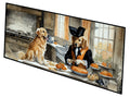 Golden Retriever Fall Kitchen Pumpkins Runner Mat 28x58 Front Door Mat Indoor Outdoor Rugs for Entryway Hallway Foyer Non Slip Washable Wide Doormat