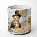 Golden Retriever Fall Kitchen Pumpkins Decorative Soy Candle Nature Soy Wax Essential Oil Home Decor Ideal for Bedroom Kitchen Bath Office Gift, 10 oz
