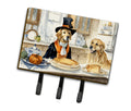 Golden Retriever Fall Kitchen Pumpkins Leash or Key Holder Wall Hooks, Coat Rack Wall Mount, for Hanging Keys, Towels, Aprons, Leashes