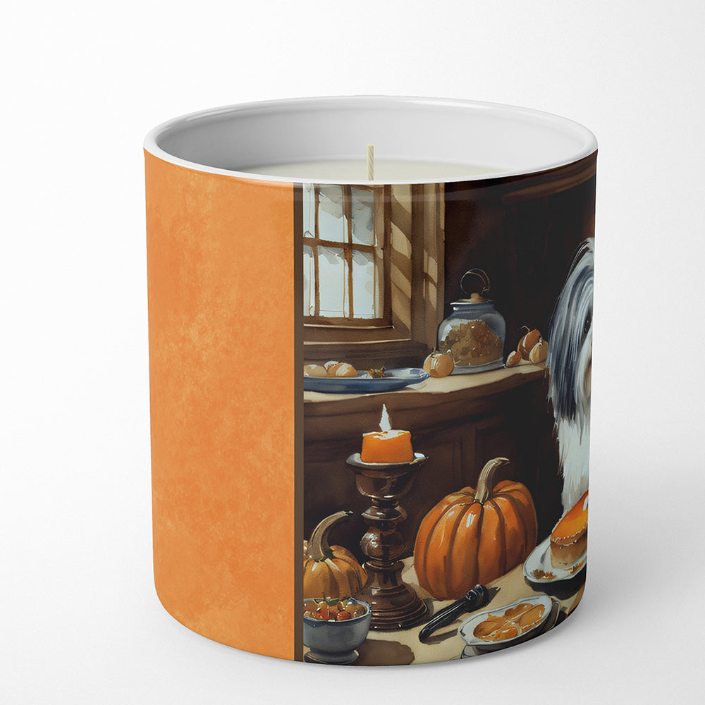 Havanese Fall Kitchen Pumpkins Decorative Soy Candle Nature Soy Wax Essential Oil Home Decor Ideal for Bedroom Kitchen Bath Office Gift, 10 oz