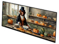 Irish Setter Fall Kitchen Pumpkins Runner Mat 28x58 Front Door Mat Indoor Outdoor Rugs for Entryway Hallway Foyer Non Slip Washable Wide Doormat