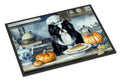 Japanese Chin Fall Kitchen Pumpkins Doormat Indoor Outdoor 24H X 36W Front Door Mat Rugs for Entryway, Non Slip Washable Low Pile,