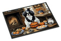 Japanese Chin Fall Kitchen Pumpkins Doormat Indoor Outdoor 18H X 27W Front Door Mat Rugs for Entryway, Non Slip Washable