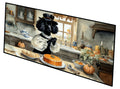 Poodle Fall Kitchen Pumpkins Runner Mat 28x58 Front Door Mat Indoor Outdoor Rugs for Entryway Hallway Foyer Non Slip Washable Wide Doormat